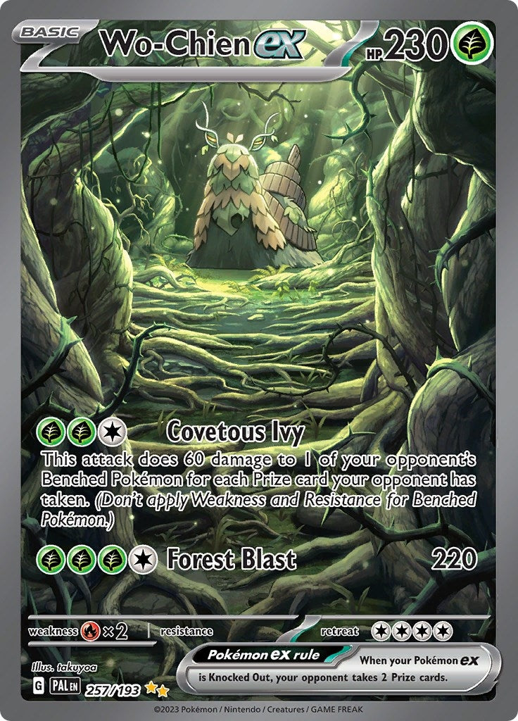 Image for Wo-Chien ex (257/193) - Pokemon