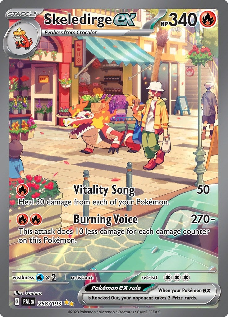 Image for Skeledirge ex (258/193) - Pokemon