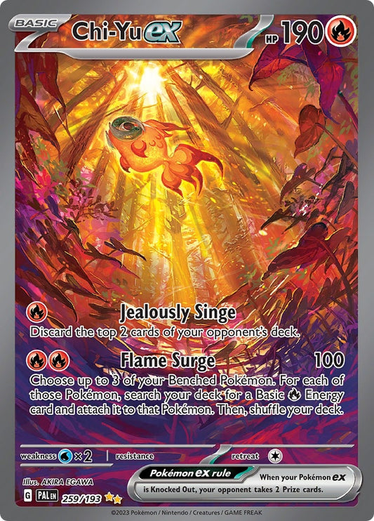 Image for Chi-Yu ex (259/193) - Pokemon