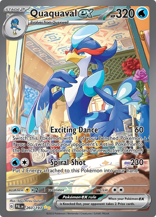 Image for Quaquaval ex (260/193) (PAL) - Pokemon