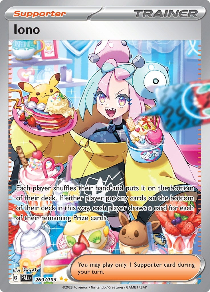 Image for Iono (269/193) - Pokemon