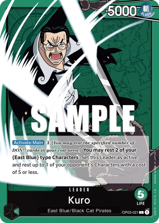 Image for Kuro (OP03-021) - One Piece Card Game
