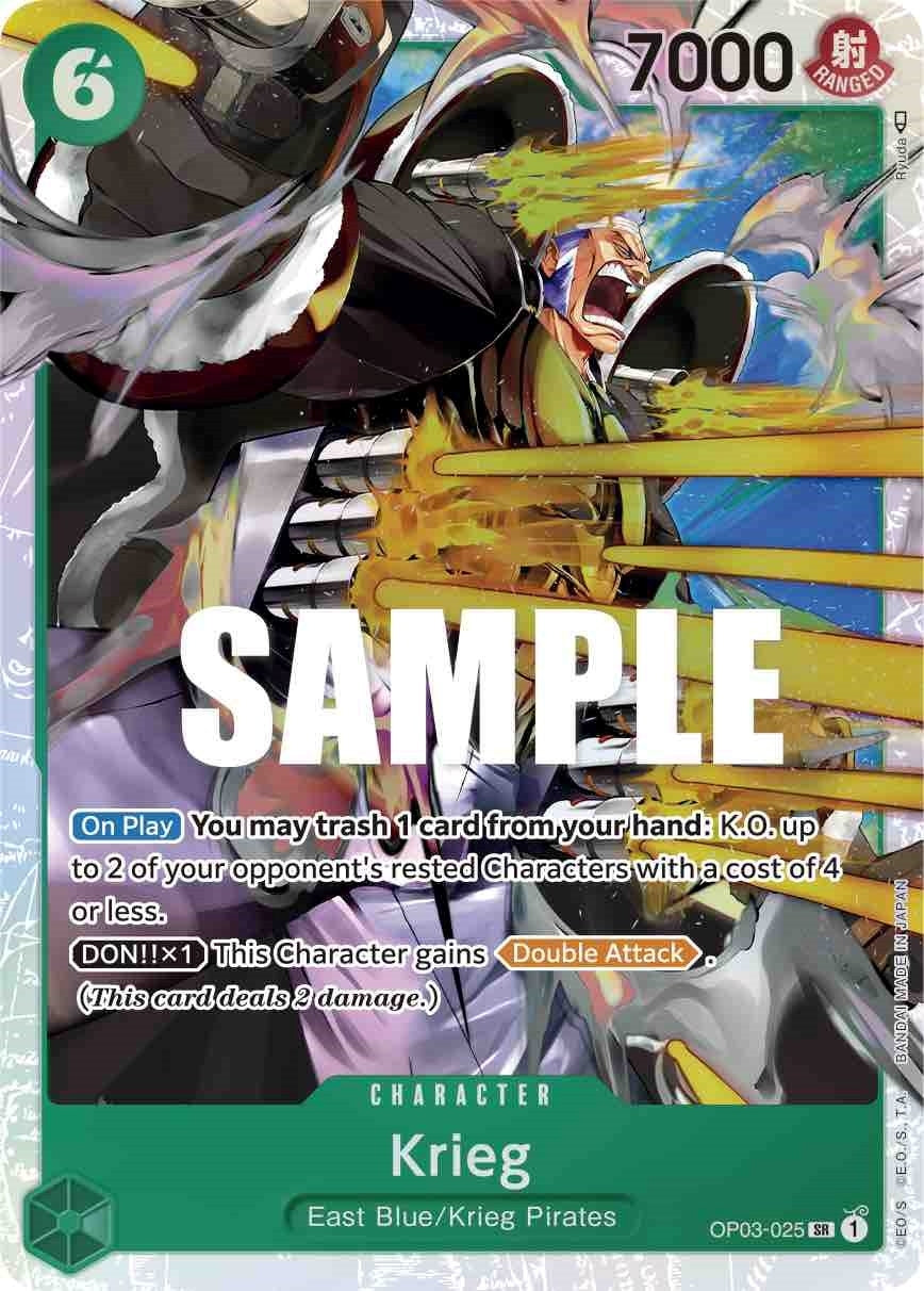 Image for Krieg (OP03-025) - One Piece Card Game