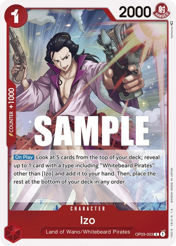 Image for Izo (OP03-003) - One Piece Card Game