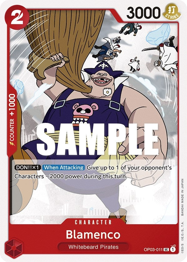 Image for Blamenco (OP03-011) - One Piece Card Game