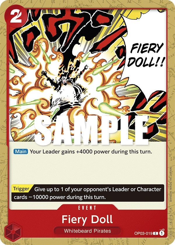 Image for Fiery Doll (OP03-019) - One Piece Card Game