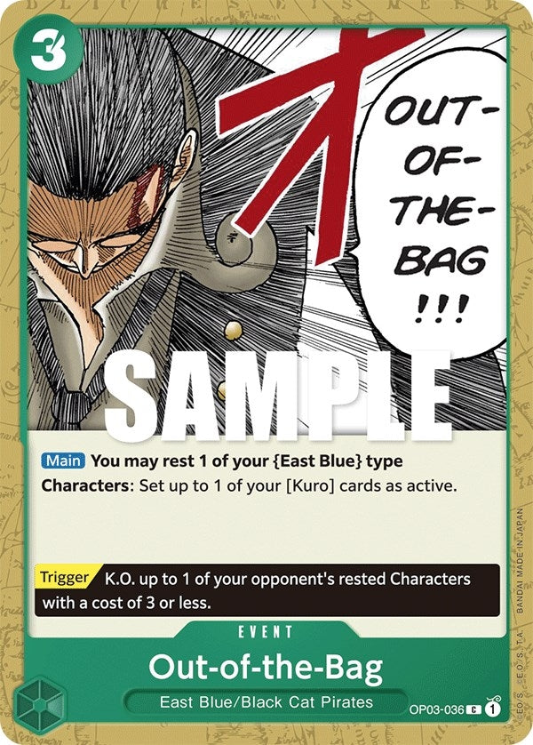 Image for Out-of-the-Bag (OP03-036) - One Piece Card Game