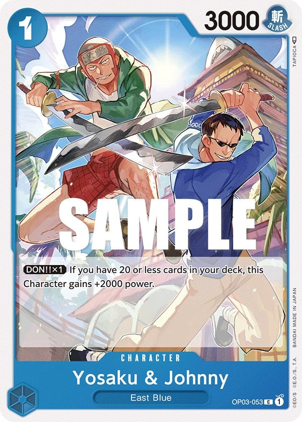 Image for Yosaku & Johnny (OP03-053) - One Piece Card Game