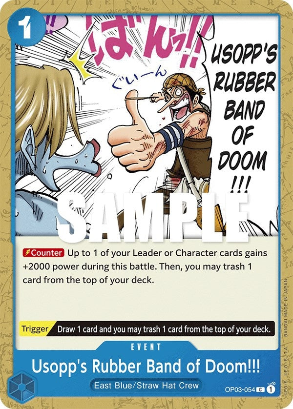Image for Usopp's Rubber Band of Doom!!! (OP03-054) - One Piece Card Game