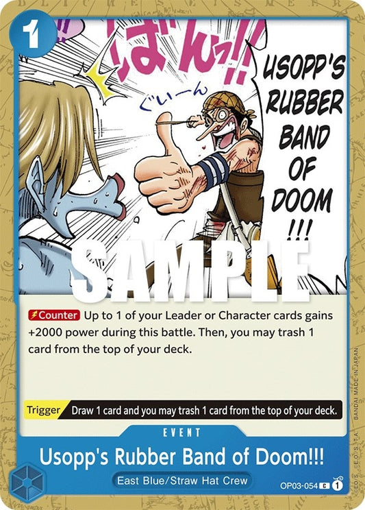 Image for Usopp's Rubber Band of Doom!!! (OP03-054) - One Piece Card Game