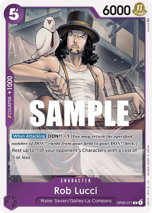 Image for Rob Lucci (071) (OP03-071) - One Piece Card Game