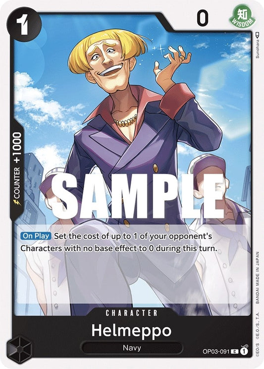 Image for Helmeppo (OP03-091) - One Piece Card Game