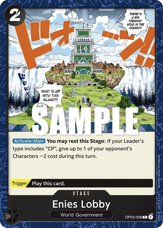 Image for Enies Lobby (OP03-098) - One Piece Card Game
