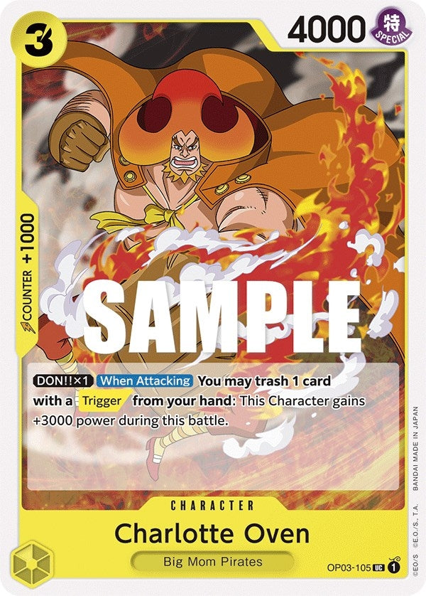 Image for Charlotte Oven (OP03-105) - One Piece Card Game