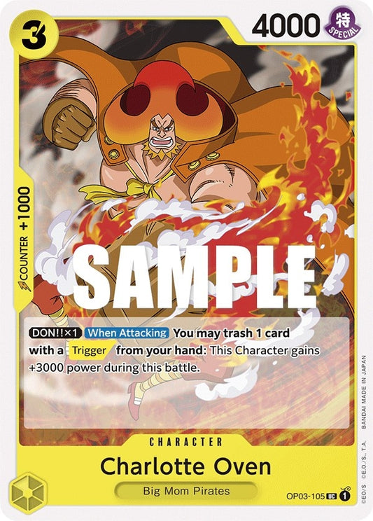 Image for Charlotte Oven (OP03-105) - One Piece Card Game
