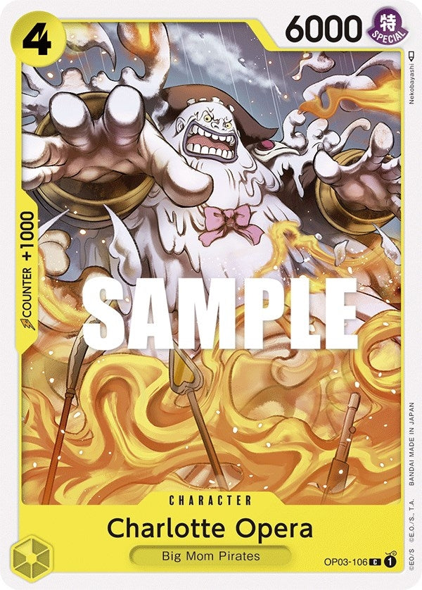 Image for Charlotte Opera (OP03-106) - One Piece Card Game