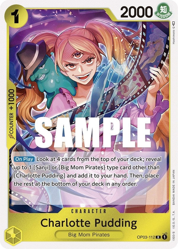 Image for Charlotte Pudding (OP03-112) - One Piece Card Game