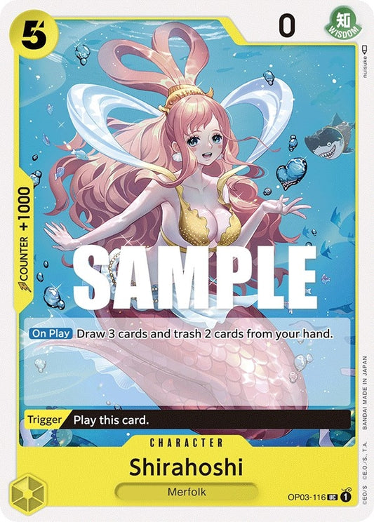 Image for Shirahoshi (OP03-116) - One Piece Card Game