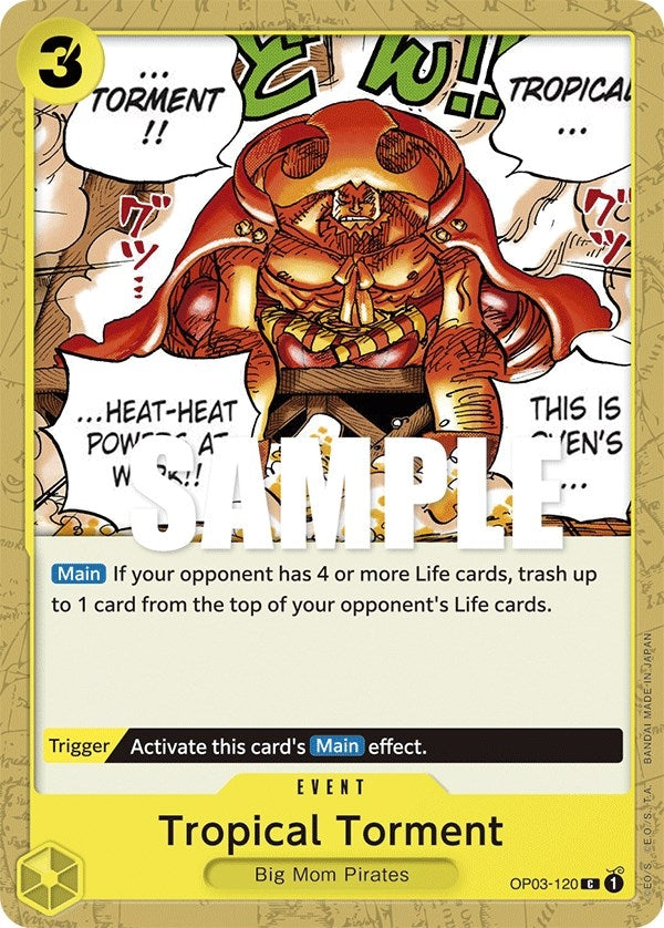 Image for Tropical Torment (OP03-120) - One Piece Card Game