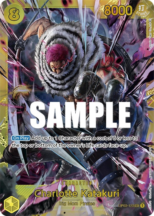 Image for Charlotte Katakuri (123) (OP03-123) - One Piece Card Game
