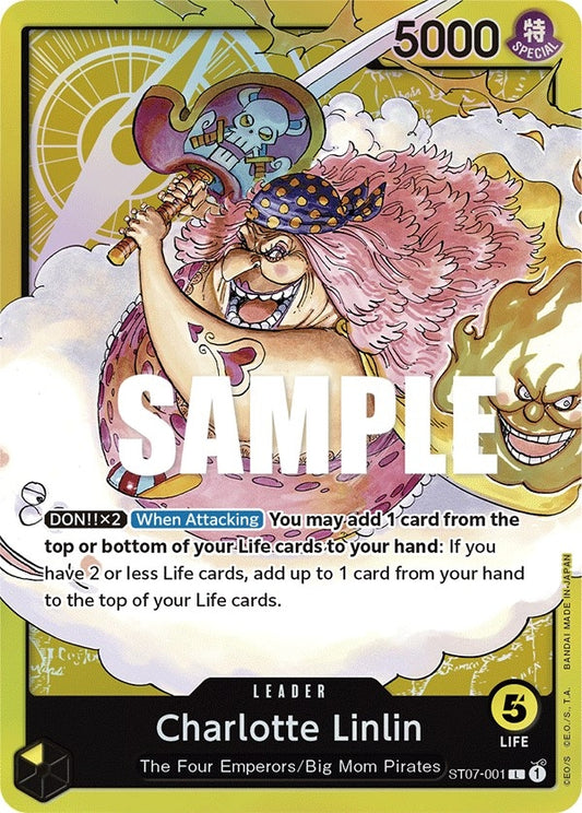 Image for Charlotte Linlin (ST07-001) (ST-07) - One Piece Card Game