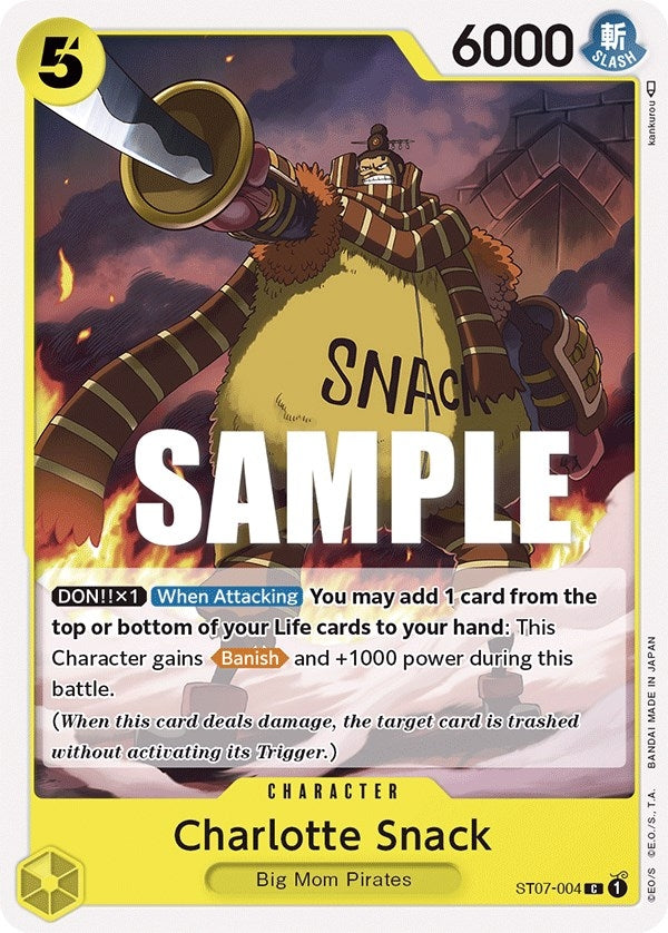 Image for Charlotte Snack (ST07-004) (ST-07) - One Piece Card Game