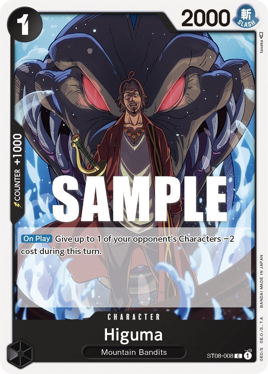 Image for Higuma (ST08-008) (ST-08) - One Piece Card Game