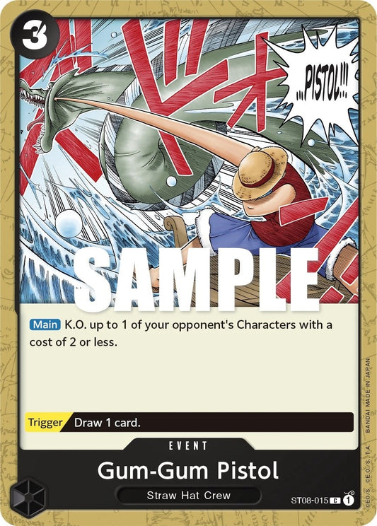 Image for Gum-Gum Pistol (ST08-015) (ST-08) - One Piece Card Game