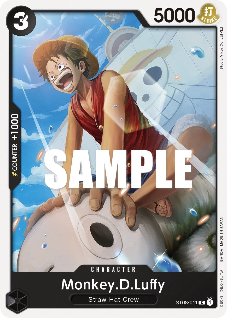 Image for Monkey.D.Luffy (011) (ST08-011) (ST-08) - One Piece Card Game