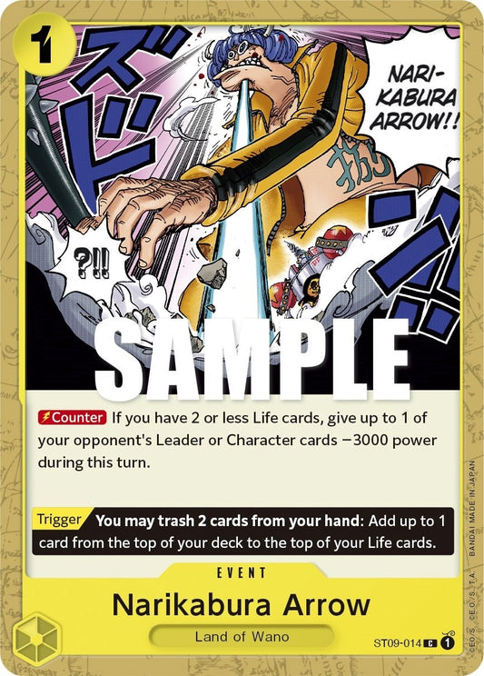 Image for Narikabura Arrow (ST09-014) (ST-09) - One Piece Card Game