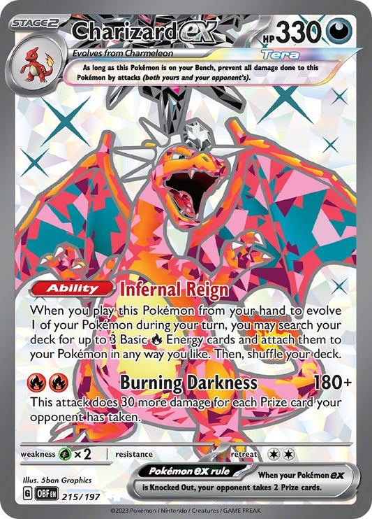 Image for Charizard ex (215/197) (OBF) - Pokemon