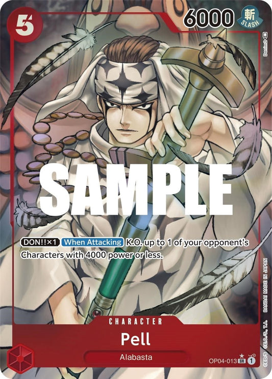 Image for Pell (Alternate Art) (OP04-013) - One Piece Card Game