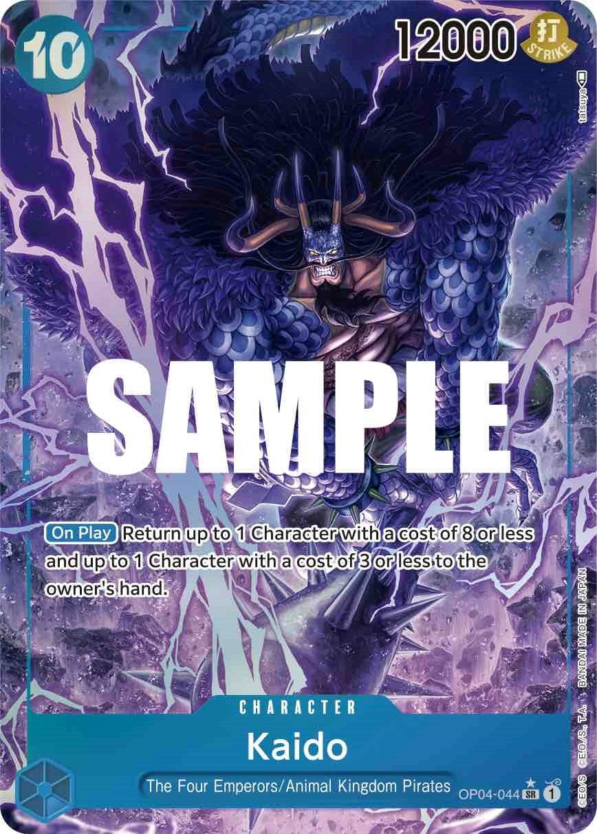 Image for Kaido (Alternate Art) (OP04-044) (OP04) - One Piece Card Game
