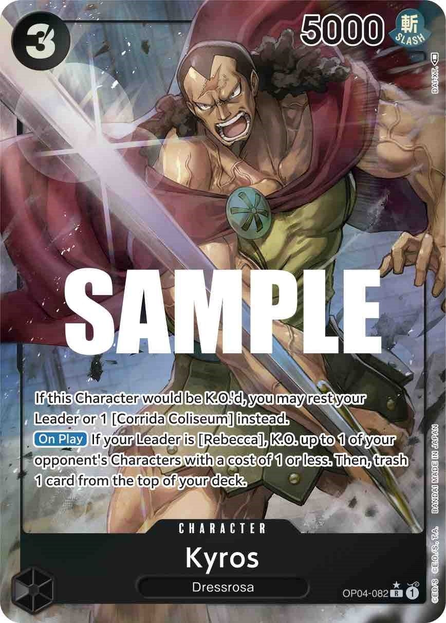 Image for Kyros (Alternate Art) (OP04-082) - One Piece Card Game