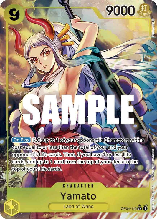 Image for Yamato (Alternate Art) (OP04-112) - One Piece Card Game