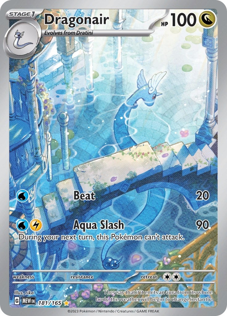 Image for Dragonair (181/165) - Pokemon