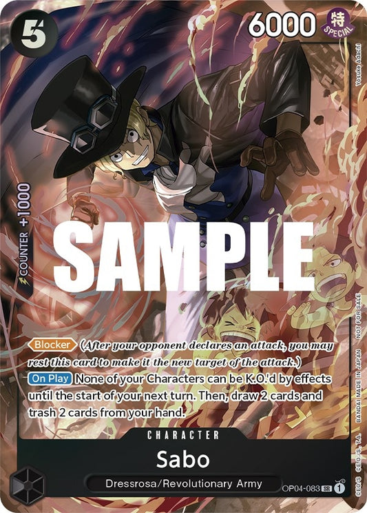 Image for Sabo (Sealed Battle 2023 Vol. 1) (OP04-083) - One Piece Card Game