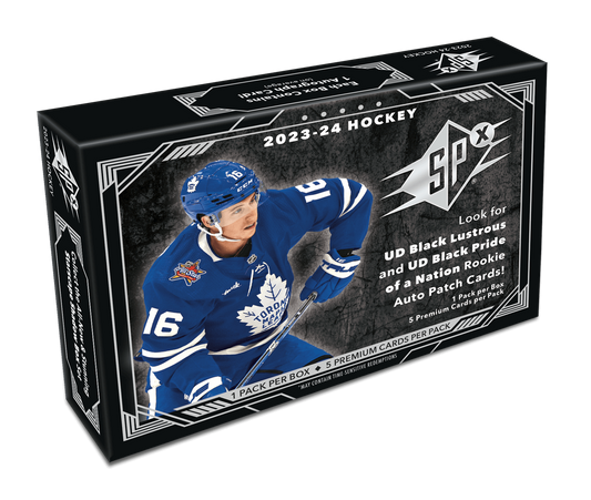 2023-24 Upper Deck SPx Hockey Hobby Box