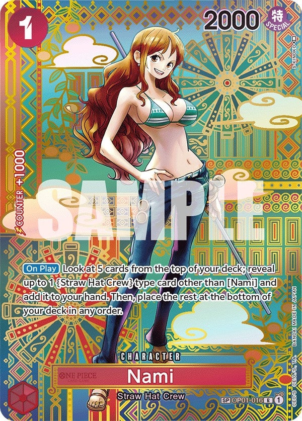 Image for Nami (SP) (OP01-016) - One Piece Card Game