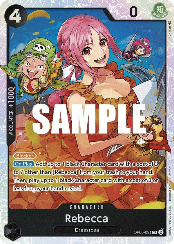Image for Rebecca (OP05-091) - One Piece Card Game