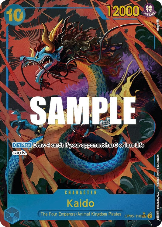 Image for Kaido (118) (Alternate Art) (OP05-118) - One Piece Card Game