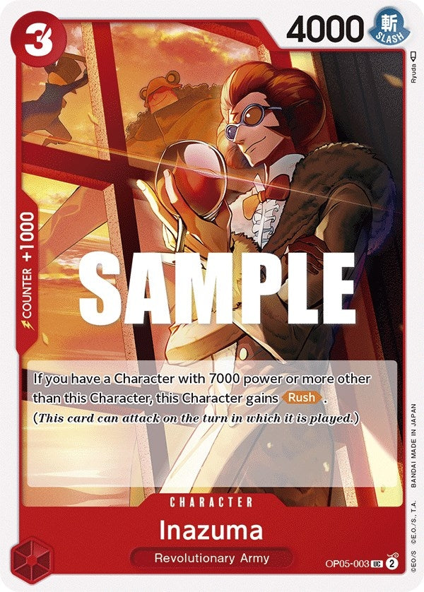 Image for Inazuma (OP05-003) - One Piece Card Game