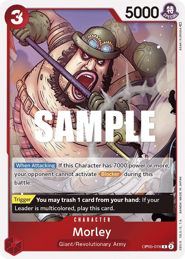 Image for Morley (OP05-016) - One Piece Card Game