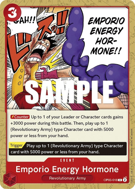 Image for Emporio Energy Hormone (OP05-018) - One Piece Card Game