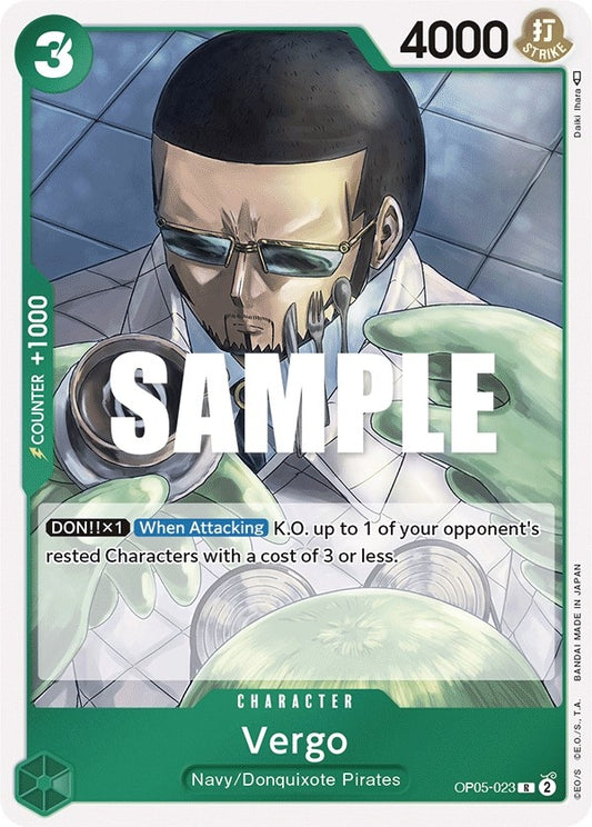 Image for Vergo (OP05-023) - One Piece Card Game