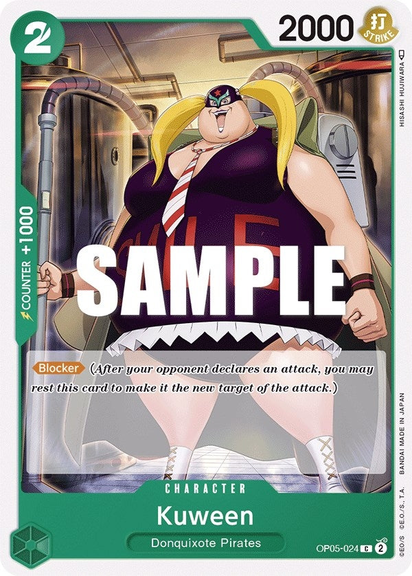 Image for Kuween (OP05-024) - One Piece Card Game