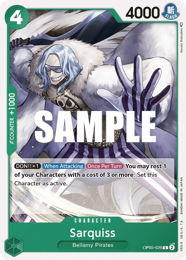 Image for Sarquiss (OP05-026) - One Piece Card Game