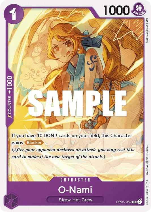 Image for O-Nami (OP05-062) - One Piece Card Game