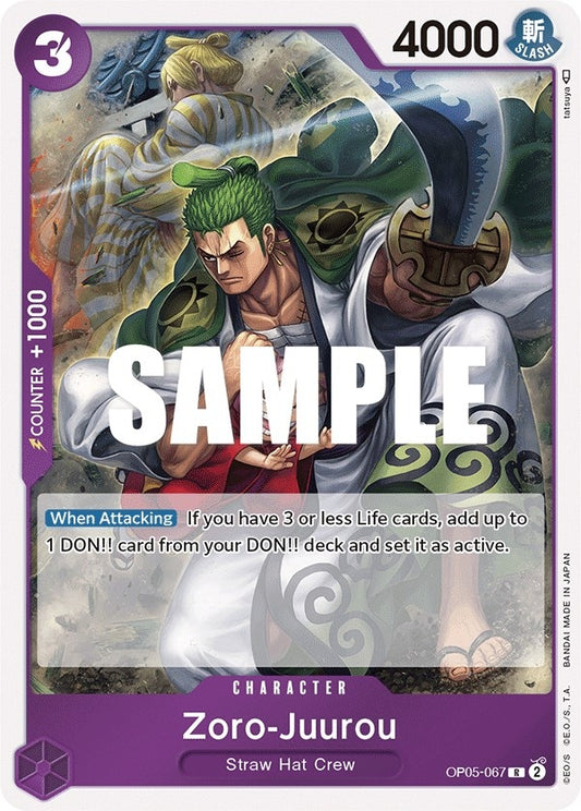 Image for Zoro-Juurou (OP05-067) - One Piece Card Game