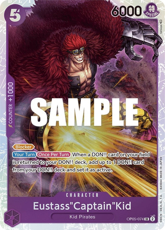 Image for Eustass"Captain"Kid (OP05-074) - One Piece Card Game